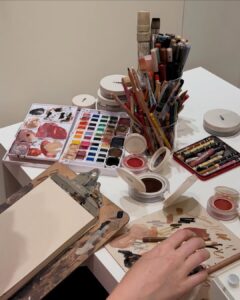 REFY Beauty’s Artist Studio is at Selfridges Where Live Portraits Meet Oxford Street