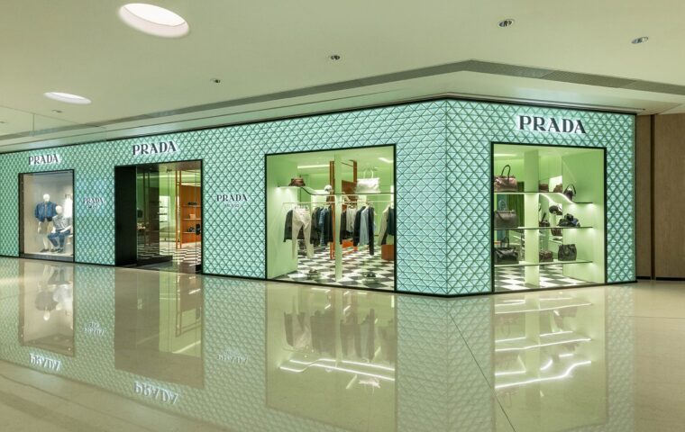 Prada Bets on Shenzhen With a Two Floor Boutique For Ready to Wear Leather and Lifestyle Goods