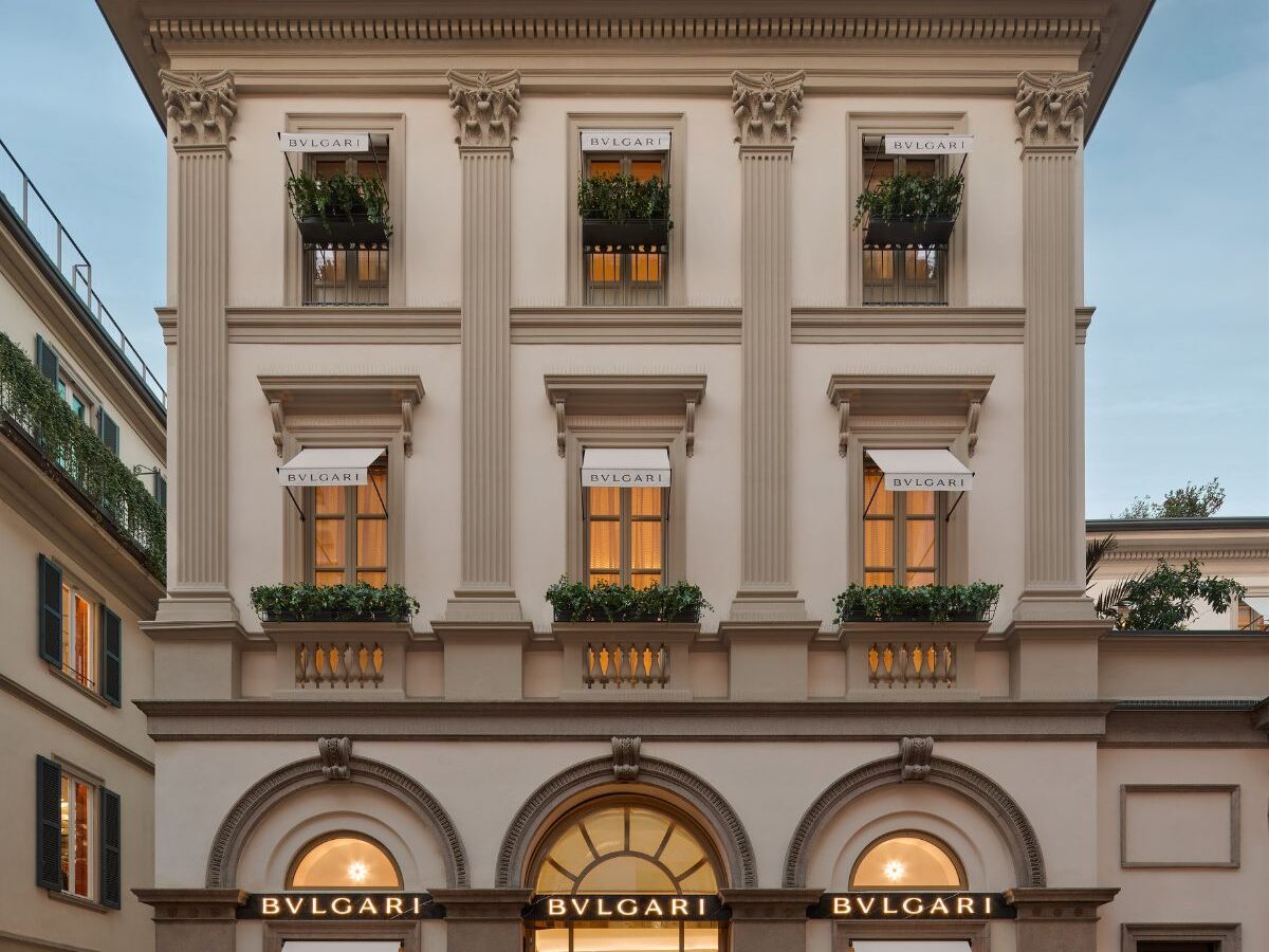 Bvlgari Turns Via Montenapoleone Into a Davide Pizzigoni Inspired
