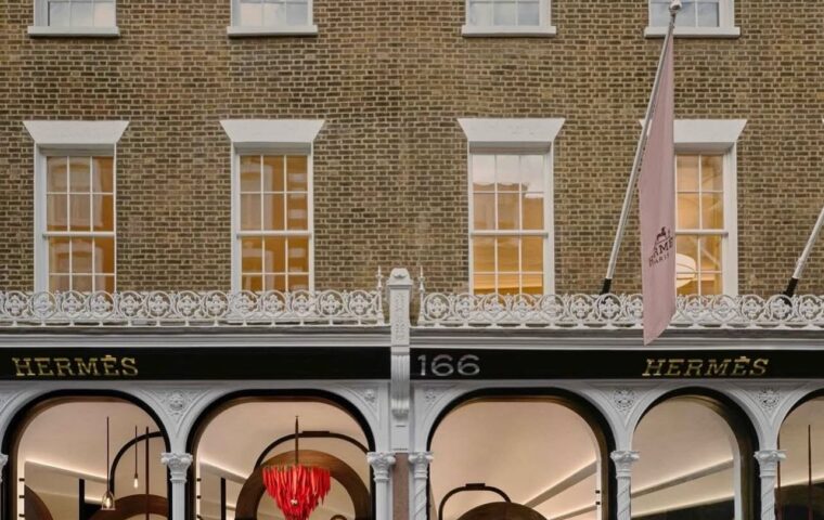 Hermès Opens a 2,000 Square Metre Six Building Maison on New Bond Street Filled With 500 Artworks