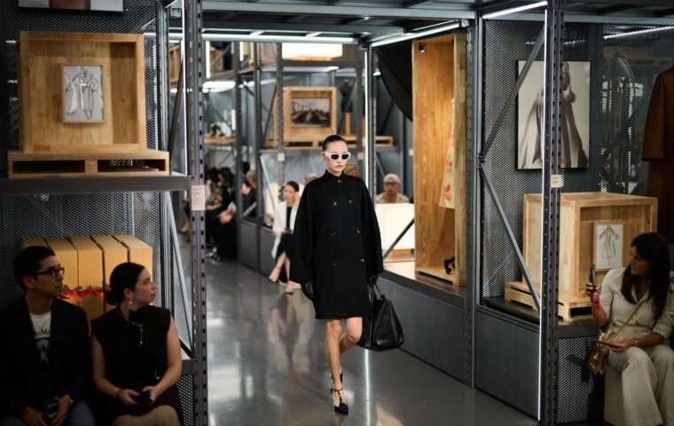 Max Mara’s Kinetic Chic Resort 2027 collection powers women in motion