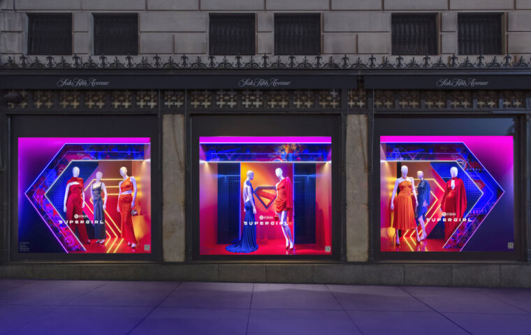 Saks’ New York Flagship Celebrates Supergirl World with LaQuan Smith and Olympia Le Tan
