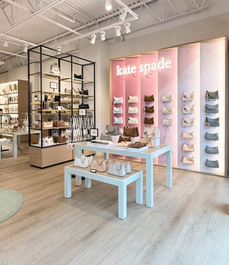 Kate Spade’s Color Wall and New Light Oak Floors Signal a Bold Fleet Wide Store Design Refresh