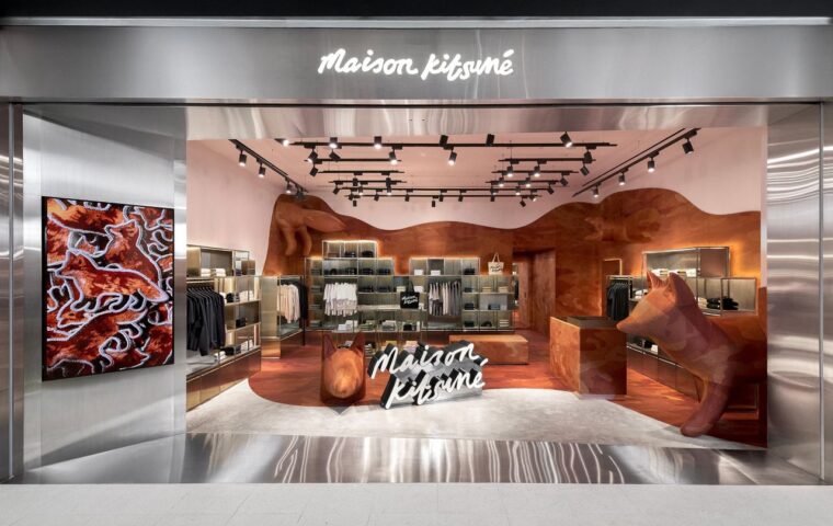 Maison Kitsuné Opens a New Logo Store at Central World Bangkok With Architecte Chef De Projet Guillaume Gibergues