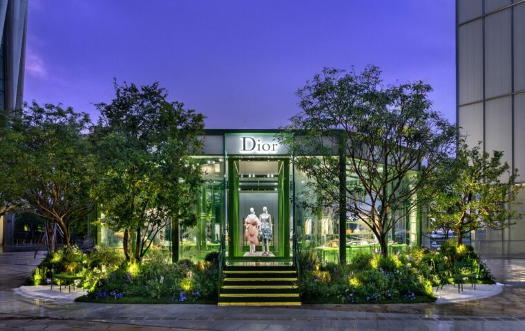 Dior’s Winter 26-27 Pop Up at Shenzhen Bay reinterprets Paris’ Jardin des Tuileries with an immersive garden