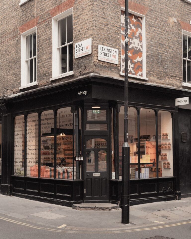 Aesop turns boutiques into Queer and Women’s Libraries giving away empowering books in Berlin Brighton and Taiwan