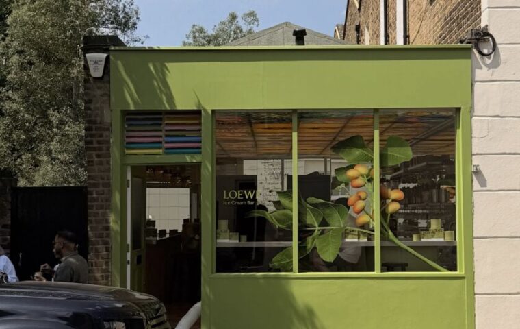 Loewe Brings a Taste of Spanish Summer to London With a Two Week Pistachio Candle Pop Up at The Dreamery