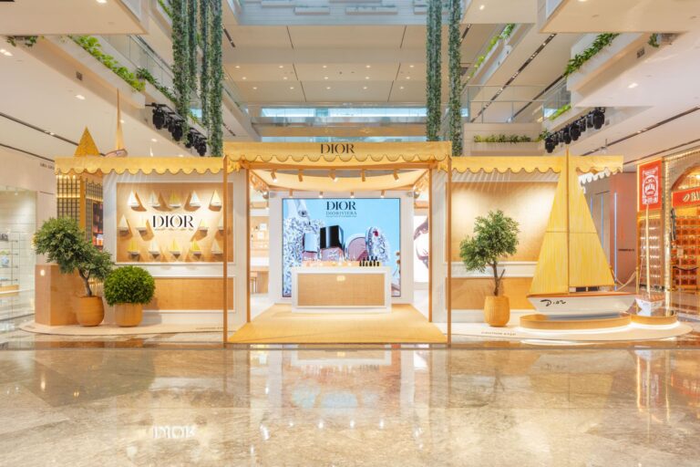 Dior Brings a Sun Drenched Summer Riviera Pop Up to Kuala Lumpur Johor Bahru and Penang
