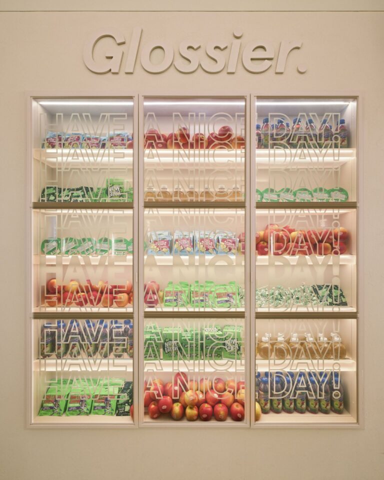 Glossier X Mythology Transformed 72 Spring Street and Ten Real Bodegas in NYC