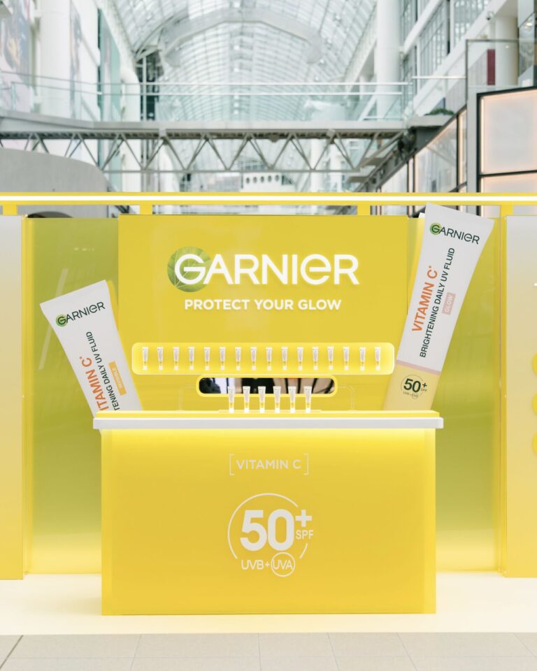 Garnier Takes its High Tech Vitamin C Bar From Paris to Toronto and Beyond