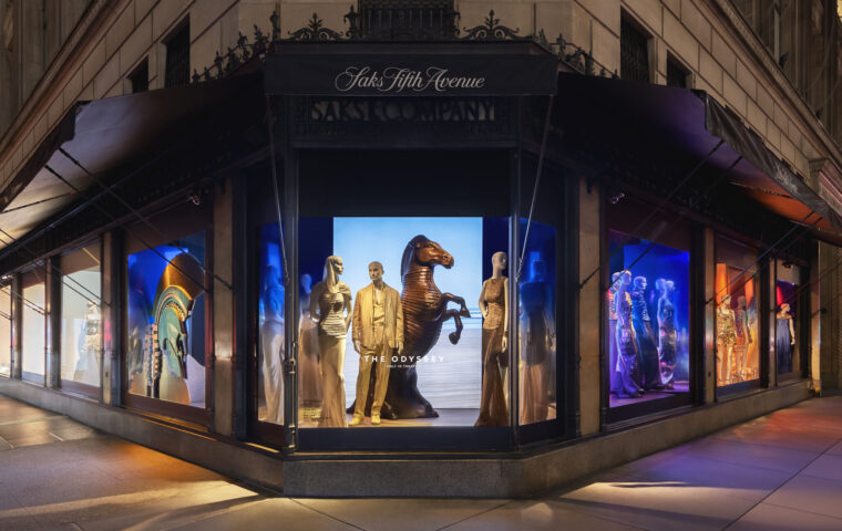 Saks Fifth Avenue Brings Christopher Nolan’s “The Odyssey” to Life on Fifth Avenue