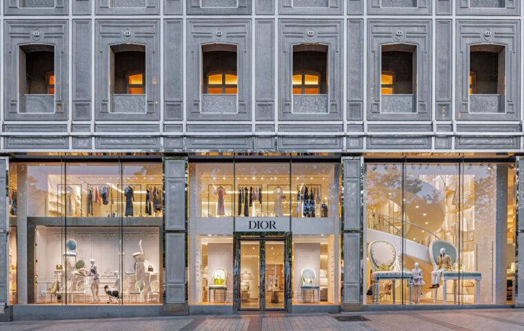Dior Transforms Classical Parisian Architecture Into Playful Fall Winter 2026–2027 Window Scenographies