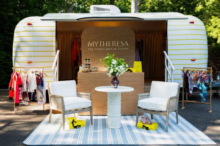 Mytheresa Goes on The Road With a Customised Airstream as Mytheresa Out East Brings a Curated Summer Edit