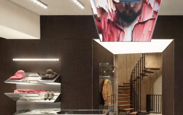 Stone Island’s New Rome Store Turns a Traditional Palazzo Into a Hyperblock Driven Community Space