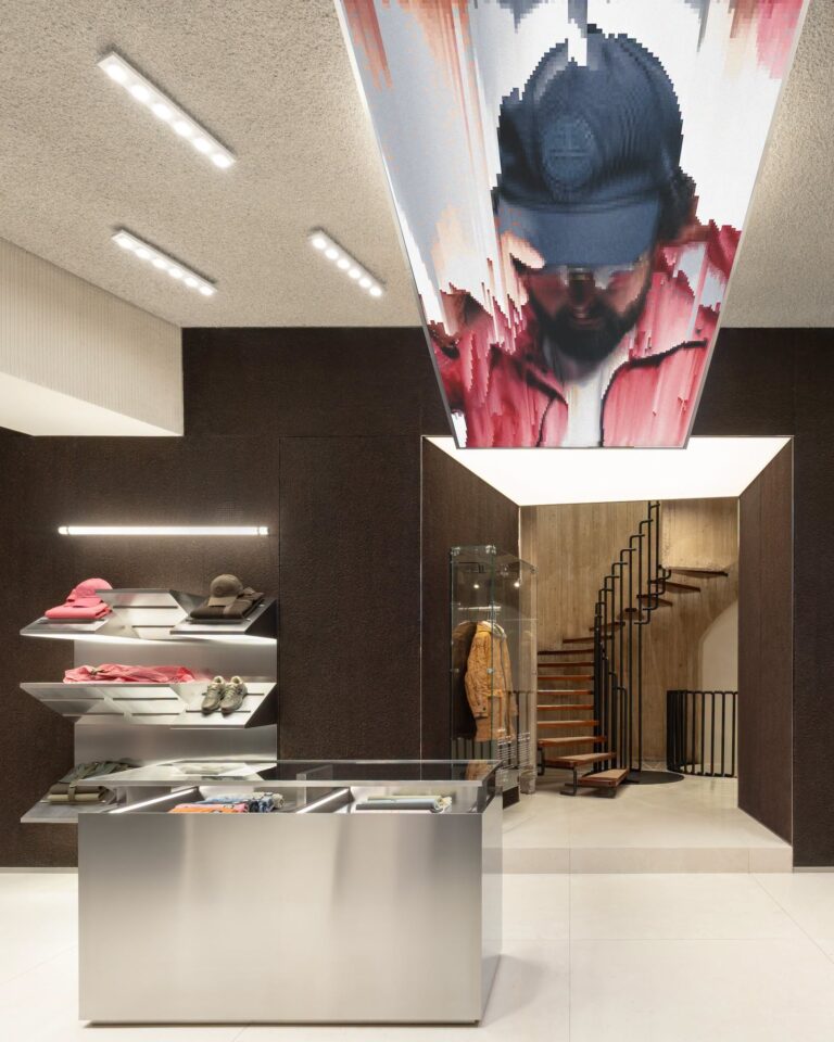 Stone Island’s New Rome Store Turns a Traditional Palazzo Into a Hyperblock Driven Community Space