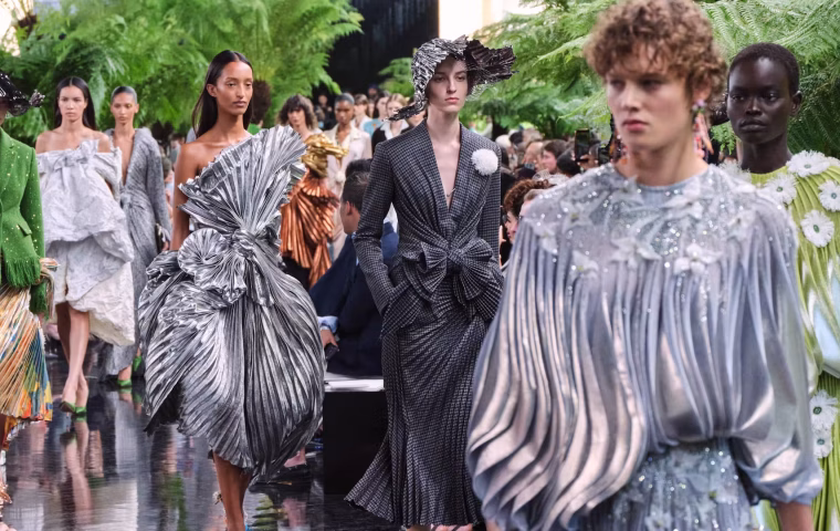 Dior’s FW 2026 2027 Couture Is Where Indian Chintz Benglis’ Landscapes and Sculptural Silhouettes Meet