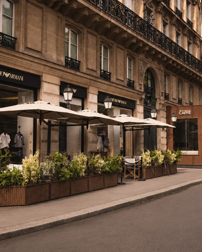 Emporio Armani Caffè Paris Brings Al Fresco Italian Dining to Saint Germain Des Prés