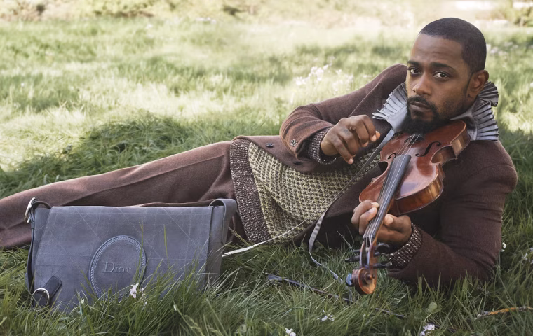 Dior Men Winter 26-27 Features Josh O’Connor and LaKeith Stanfield Mixes Checks Knits Sequins and Medallions