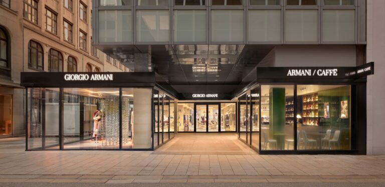 Giorgio Armani Opens New Boutique and Armani/Caffè on Hamburg’s Neuer Wall