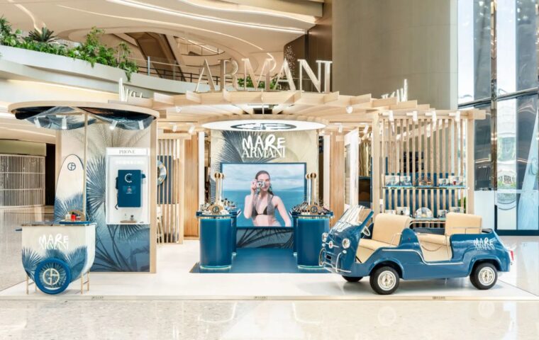 Giorgio Armani Brings an Italian Coastal Road Trip to Hainan With an Immersive Fragrance Pop Up