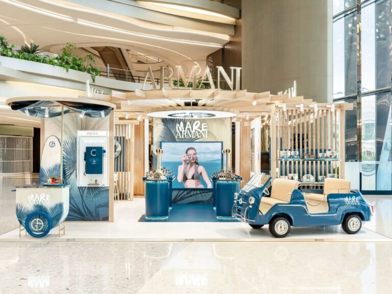 Giorgio Armani Brings an Italian Coastal Road Trip to Hainan With an Immersive Fragrance Pop Up