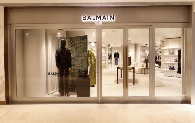 Balmain Opens a 180 Square Metre Shanghai Boutique for Antonin Tron’s New Era