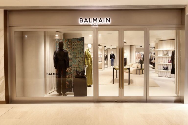 Balmain Opens a 180 Square Metre Shanghai Boutique for Antonin Tron’s New Era