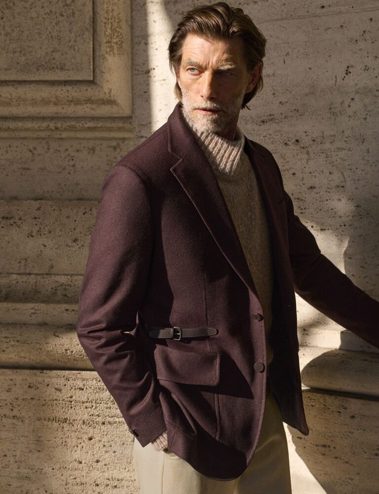 Brioni Turns the Travertine Light of Rome For its Fall/Winter 2026/27 Campaign