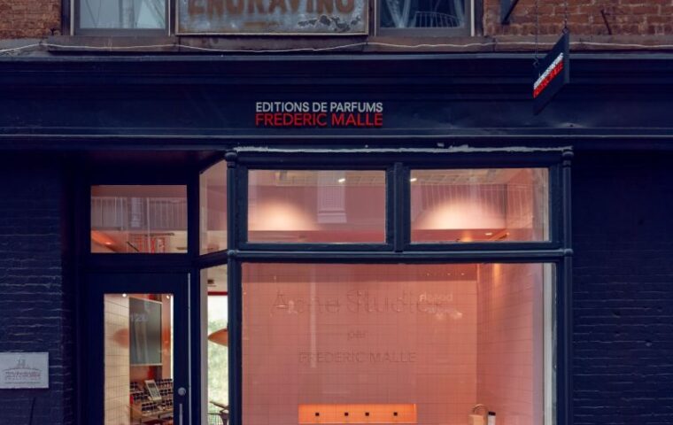 Acne Studios and Frédéric Malle Brought Blossom Pink Body Care to New York
