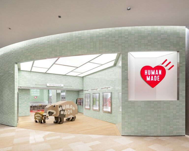 HUMAN MADE JAMSIL Turns Korean Celadon Into a Futuristic Boutique in Seoul