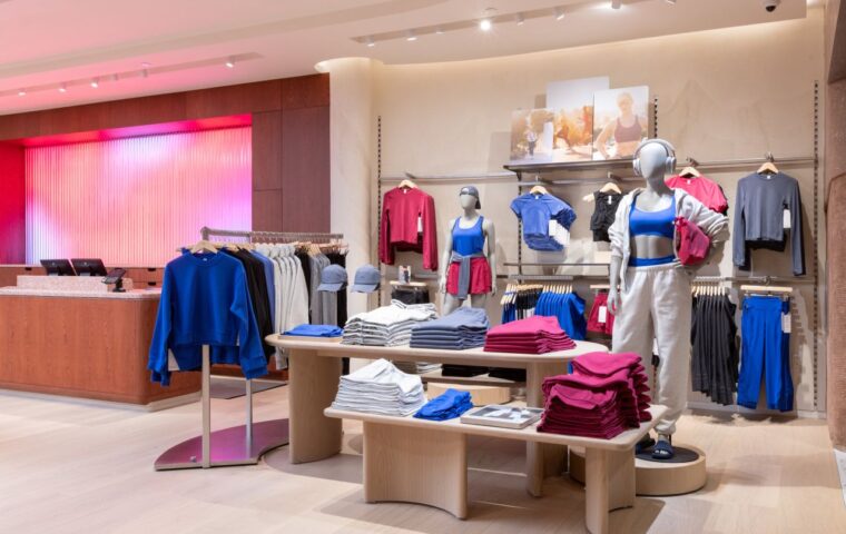 lululemon Reopens a 6500 Square Foot Pacific Centre Store in Vancouver