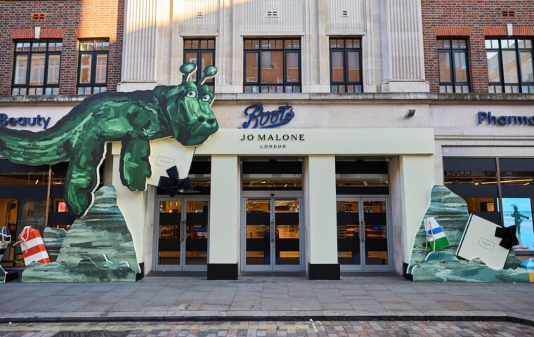 Jo Malone London Brings a Giant Sea Monster to Covent Garden for Boots Launch