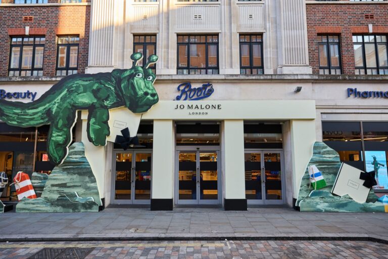Jo Malone London Brings a Giant Sea Monster to Covent Garden for Boots Launch