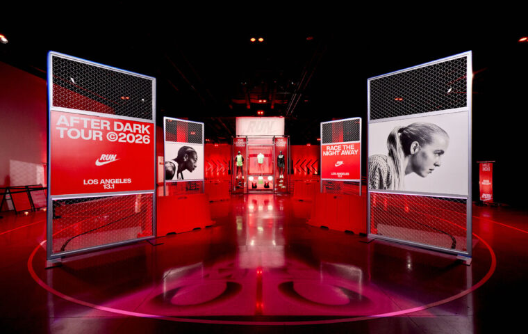 Nike Starts The Road to its 13.1 Mile Los Angeles After Dark Race With Mile 0