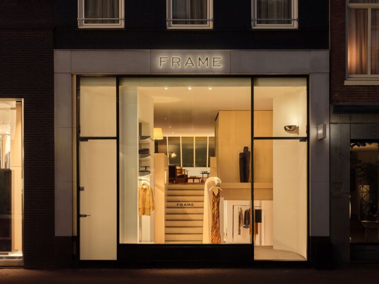 FRAME Opens Its First Netherlands Boutique Across Three Levels in Amsterdam