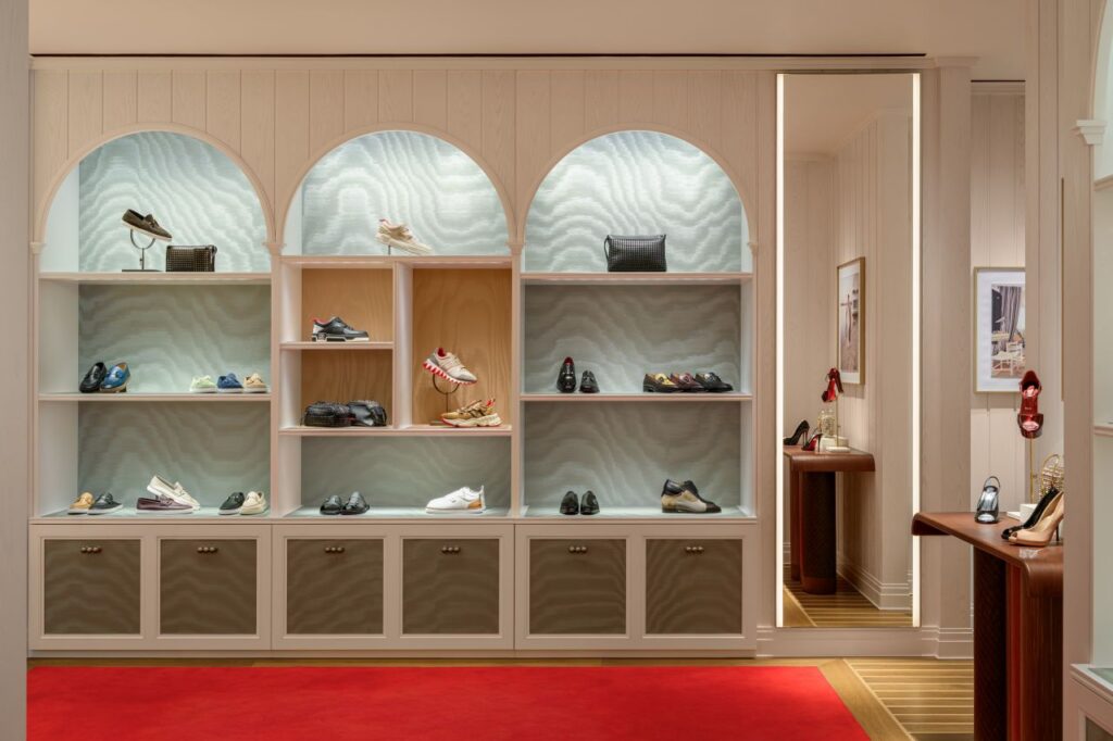 Christian Louboutin Brings Its Signature Red Boat on the Nile Concept to Saigon Centre