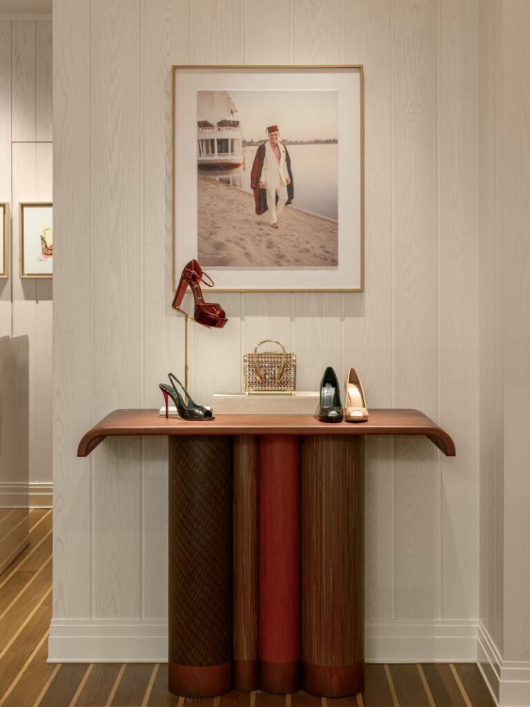 Christian Louboutin Brings Its Signature Red Boat on the Nile Concept to Saigon Centre