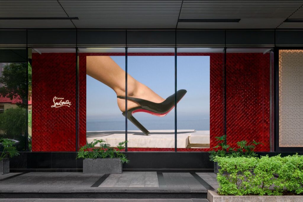 Christian Louboutin Brings Its Signature Red Boat on the Nile Concept to Saigon Centre