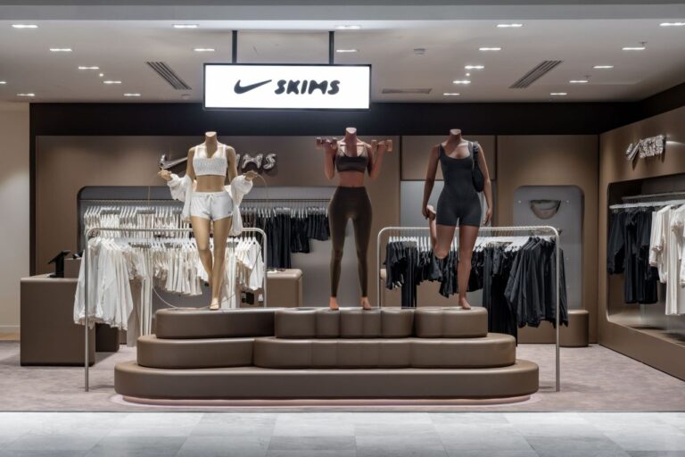 NikeSKIMS Launches Shop-In-Shop To Expand Performance Activewear into Physical Stores