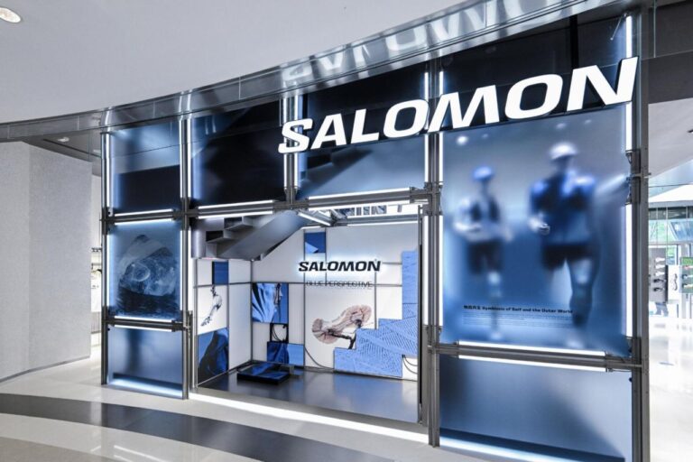Salomon Opens a 728 Square Metre Flagship in Beijing With JISOO