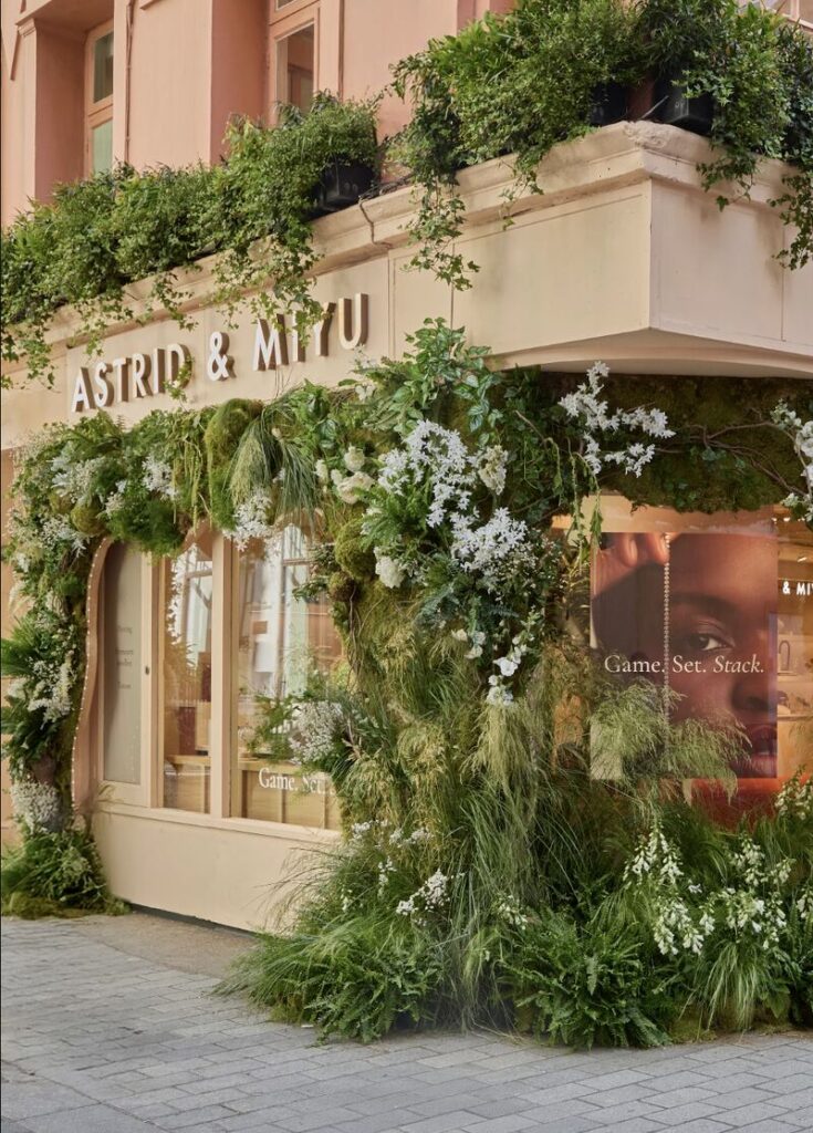 Astrid & Miyu Turns Carnaby into a Wimbledon Inspired Jewellery Destination