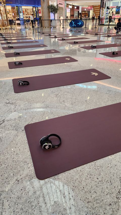 Adidas Uses Dubai Mall to Turn Originals Sport Into a Community Workout