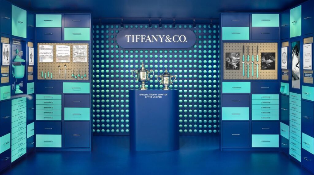 Tiffany & Co. Opens Its Fourth US Open Pop Up at the Billie Jean King National Tennis Center