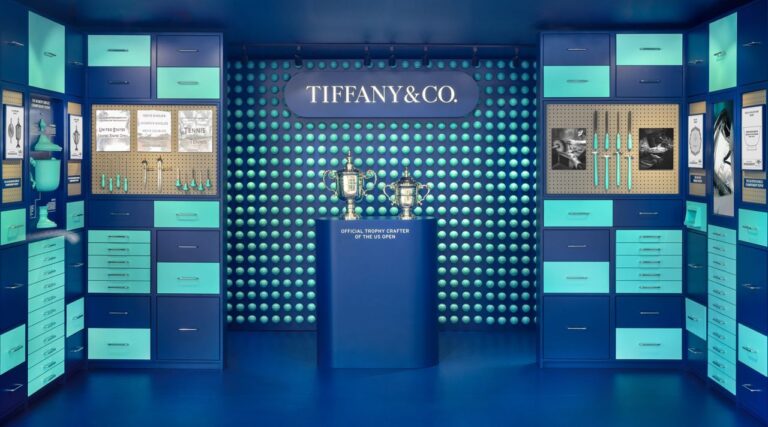 Tiffany & Co. Opens Its Fourth US Open Pop Up at the Billie Jean King National Tennis Center
