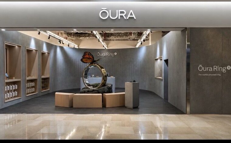 Oura Launches Oura Ring 5 in South Korea With a Seoul Lotte World Mall Pop Up