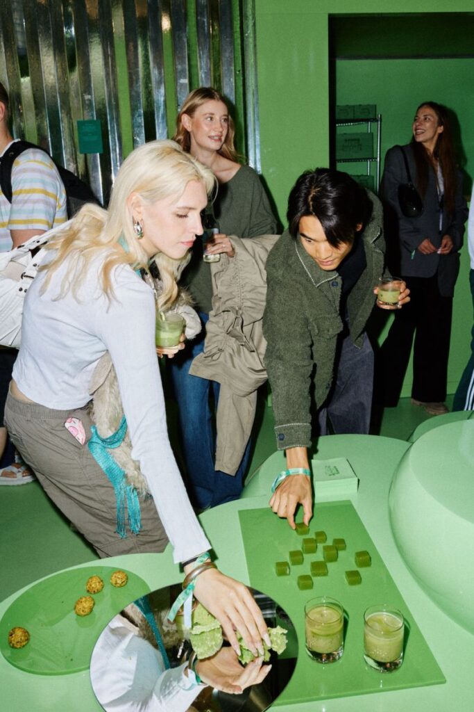 Oatly Brings Matcha Magic to Berlin With Its Monochrome Green Experience