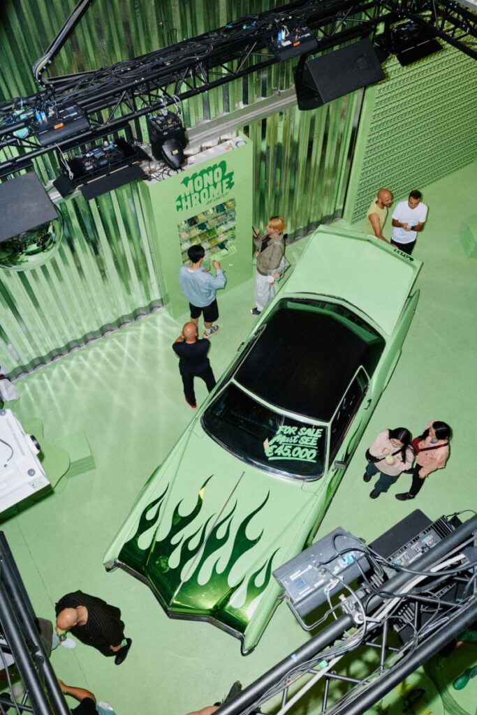 Oatly Brings Matcha Magic to Berlin With Its Monochrome Green Experience