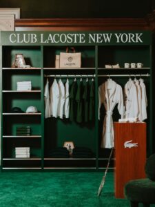 Lacoste Takes Over The Plaza in New York for the Final Major Tennis Season