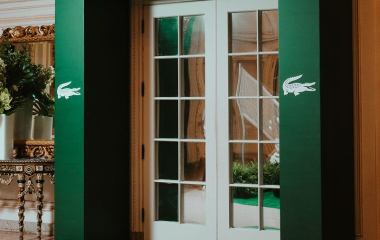 Lacoste Takes Over The Plaza in New York for the Final Major Tennis Season