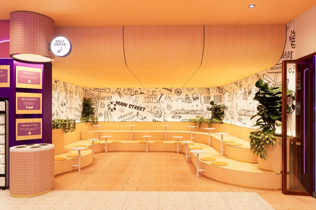 YOMG Brings Burgers Shakes and Frozen Yoghurt to Galleria in Morley